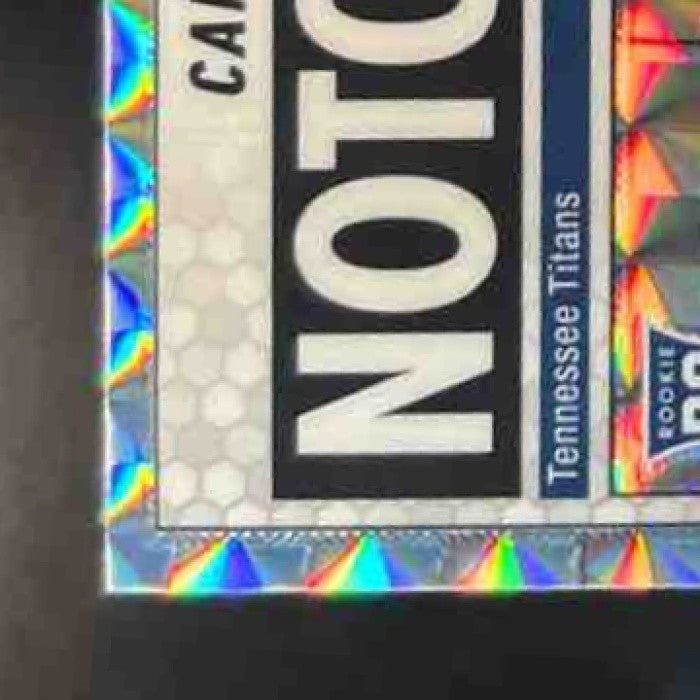 2025 Panini Mosaic Cam Ward Notoriety Mosaic Prizm #17 RC Tennessee Titans - Sports Cards
