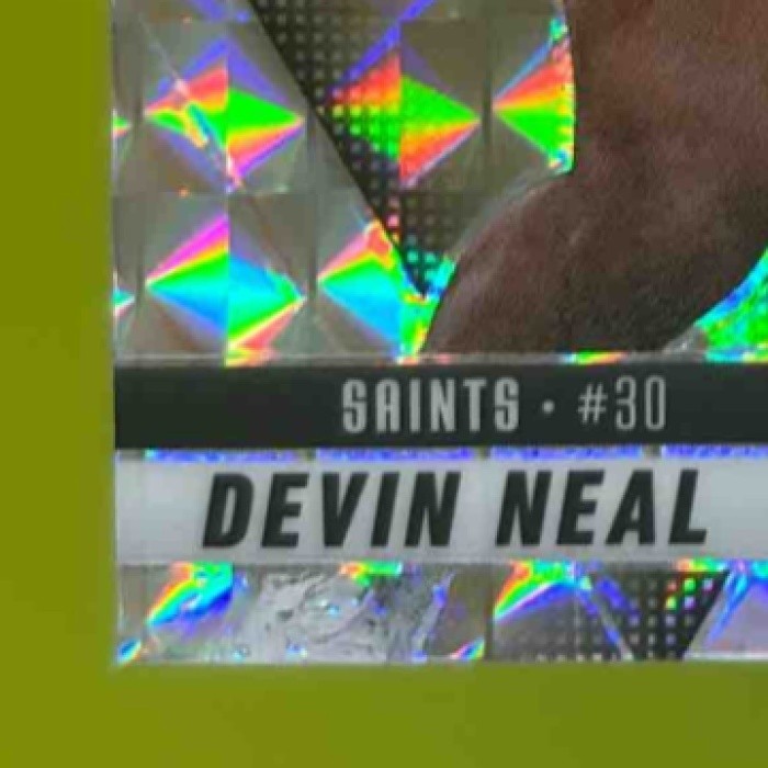 2025 Panini Mosaic Devin Neal Rookies Mosaic Prizm #330 RC New Orleans Saints - Sports Cards
