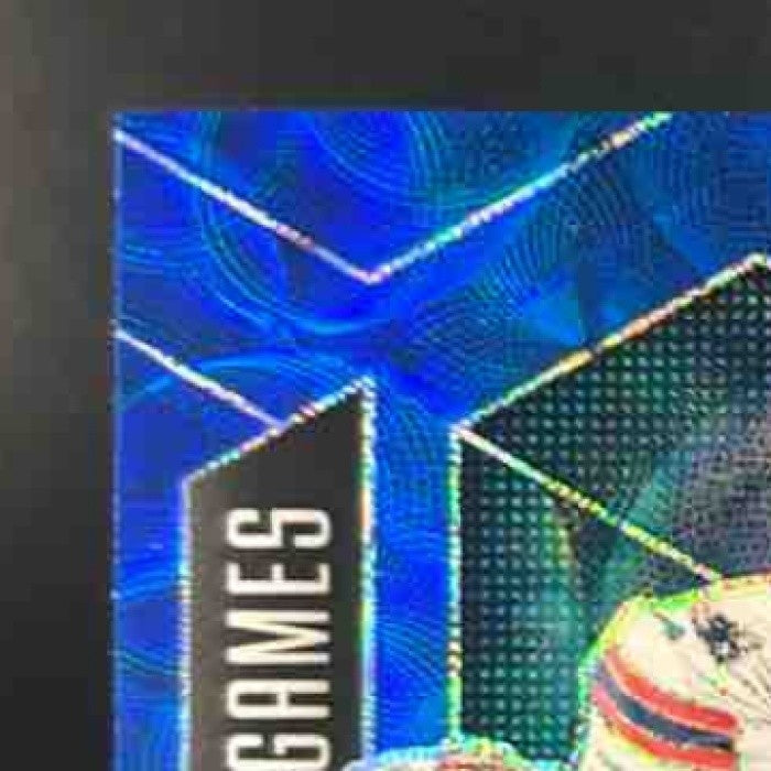 2025 Panini Mosaic Drake Maye International Games Blue Scope Prizm #258 Patriots - Sports Cards