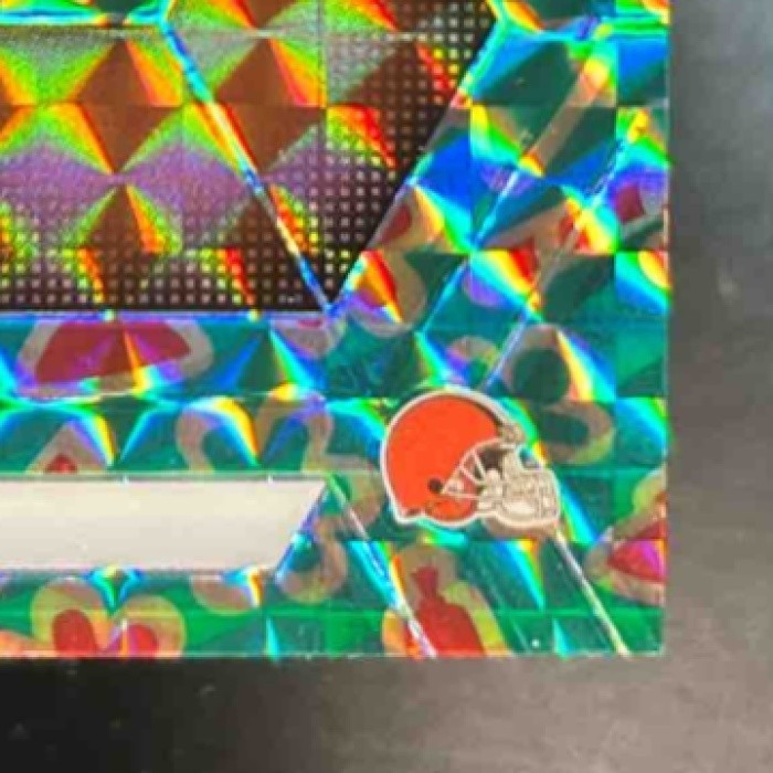 2025 Panini Mosaic Dylan Sampson Choice Red & Green #355 RC Cleveland Browns - Sports Cards