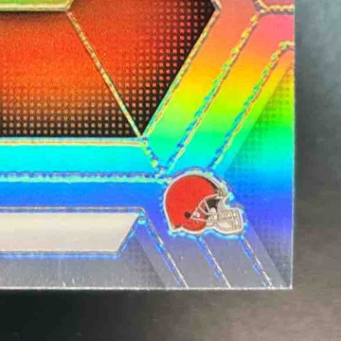 2025 Panini Mosaic Dylan Sampson Rookies Silver Prizm #355 RC Cleveland Browns - Sports Cards