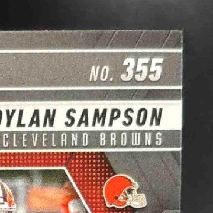2025 Panini Mosaic Dylan Sampson Rookies Silver Prizm #355 RC Cleveland Browns - Sports Cards