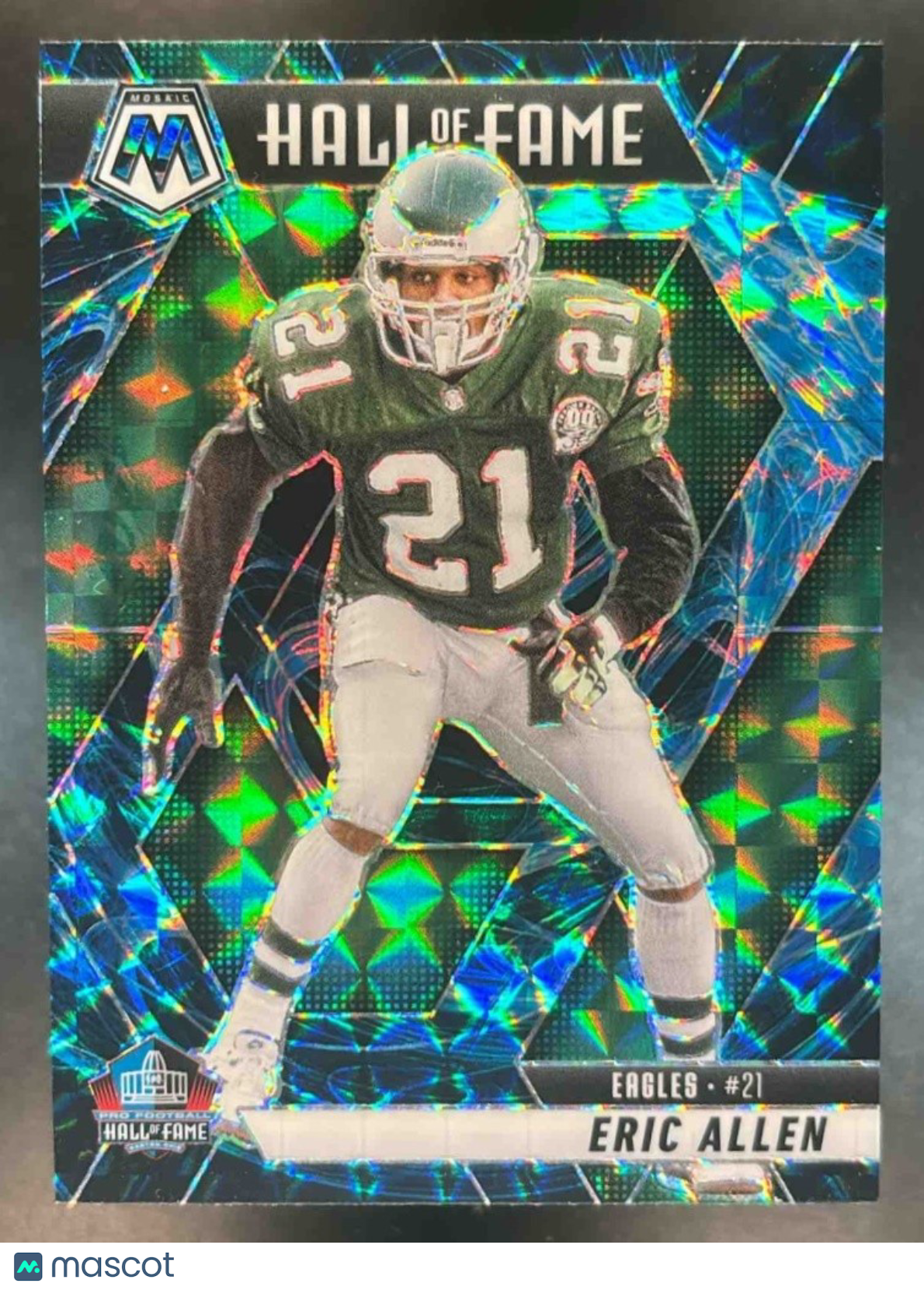 2025 Panini Mosaic Eric Allen Hall of Fame Genesis #295 Philadelphia Eagles - Sports Cards