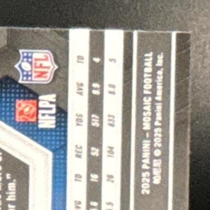 2025 Panini Mosaic Jahmyr Gibbs Genesis Prizm #103 Detroit Lions - Sports Cards
