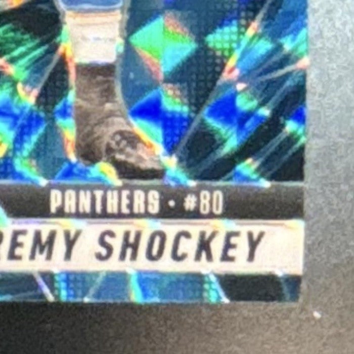 2025 Panini Mosaic Jeremy Shockey Genesis Prizm #129 Carolina Panthers - Sports Cards