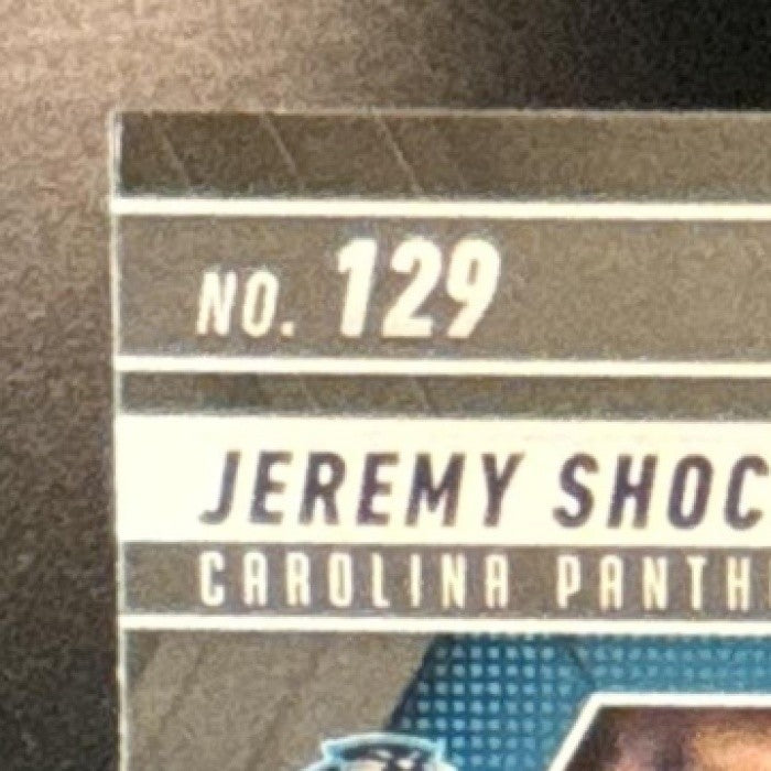 2025 Panini Mosaic Jeremy Shockey Genesis Prizm #129 Carolina Panthers - Sports Cards