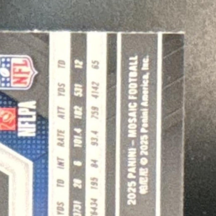 2025 Panini Mosaic Josh Allen Mosaic HoneyComb Prizm SP #150 Buffalo Bills - Sports Cards