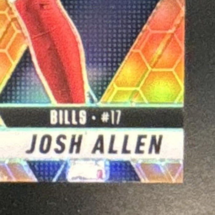 2025 Panini Mosaic Josh Allen Mosaic HoneyComb Prizm SP #150 Buffalo Bills - Sports Cards