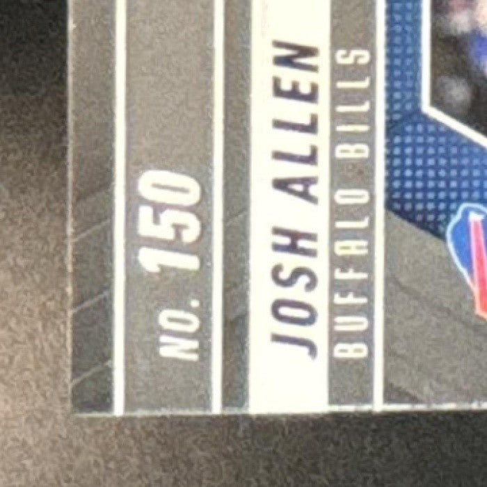 2025 Panini Mosaic Josh Allen Mosaic HoneyComb Prizm SP #150 Buffalo Bills - Sports Cards