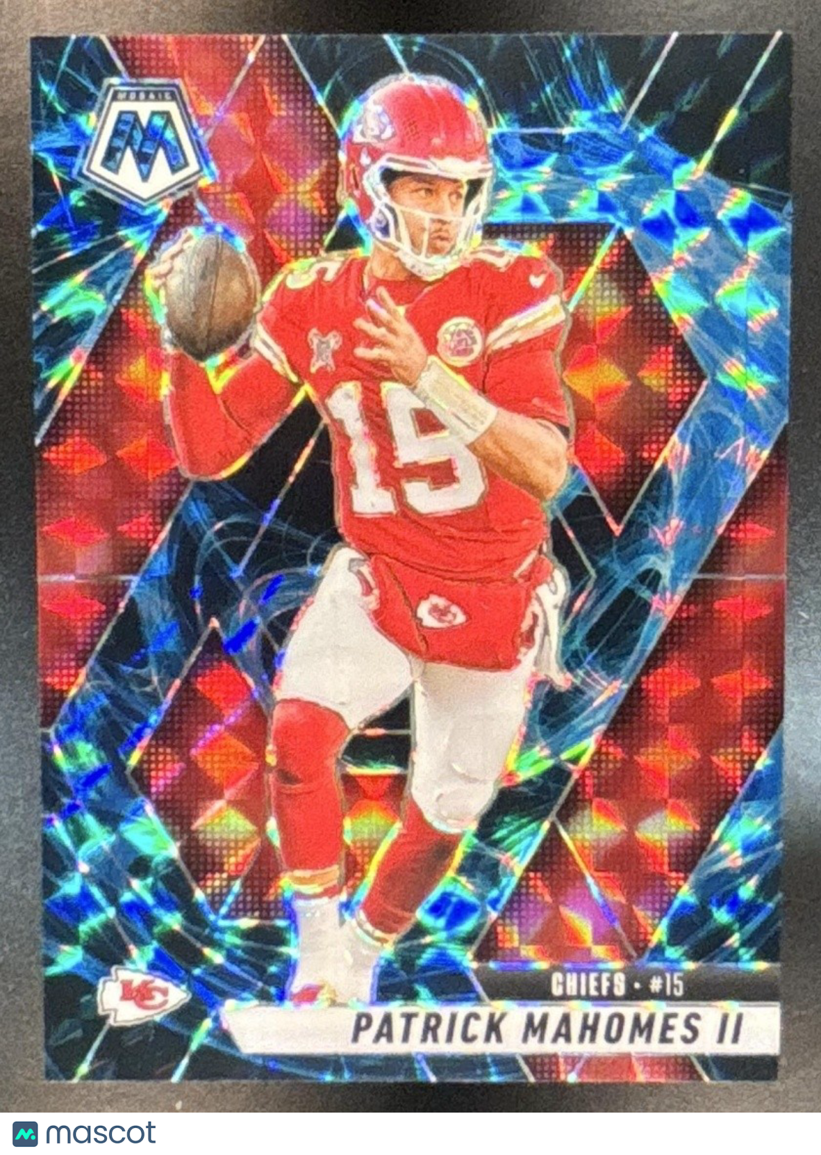 2025 Panini Mosaic Patrick Mahomes II Genesis Prizm #200 Kansas City Chiefs - Sports Cards