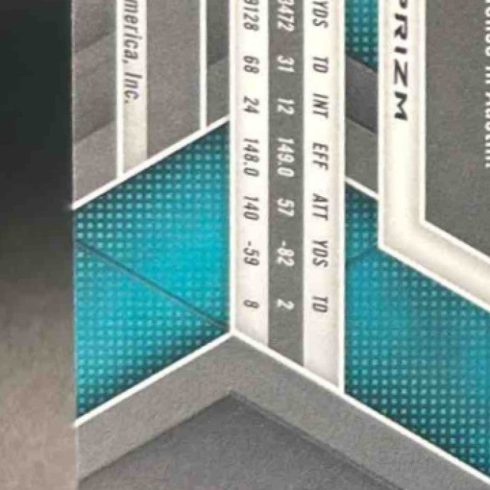 2025 Panini Mosaic Quinn Ewers Rookie Auto #308 RC Miami Dolphins - Sports Cards