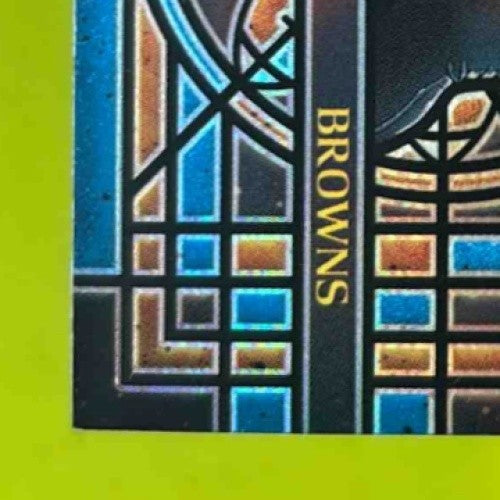 2025 Panini Mosaic Quinshon Judkins Stained Glass #6 RC Cleveland Browns - Sports Cards