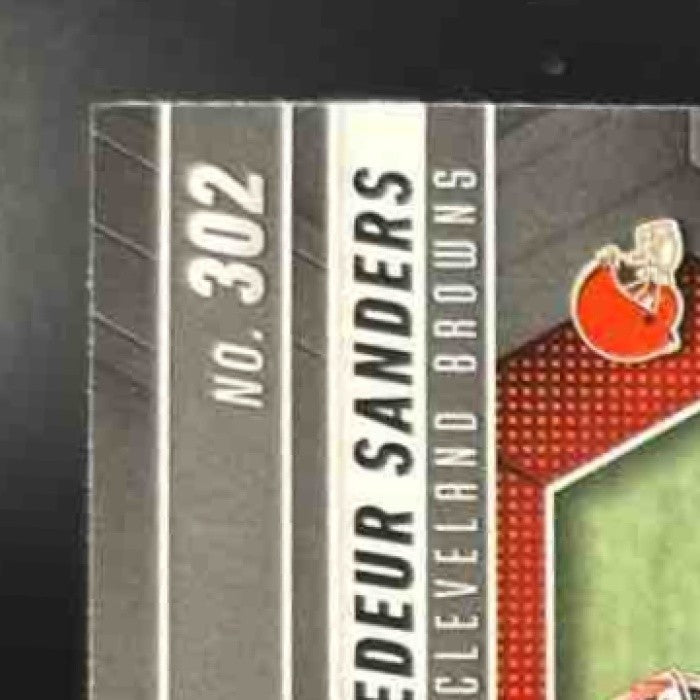 2025 Panini Mosaic Shedeur Sanders Genesis Prizm #302 RC Cleveland Browns - Sports Cards