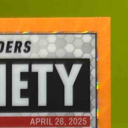 2025 Panini Mosaic Shedeur Sanders Notoriety Orange Fluorescent #13 RC Browns - Sports Cards