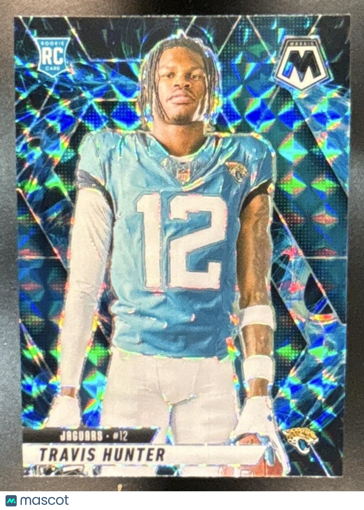 2025 Panini Mosaic Travis Hunter Rookie Variation Genesis #279 RC Jaguars - Sports Cards