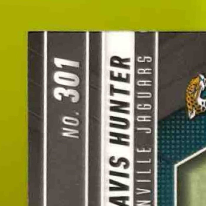 2025 Panini Mosaic Travis Hunter Rookies Green Prizm #301 RC Jaguars - Sports Cards