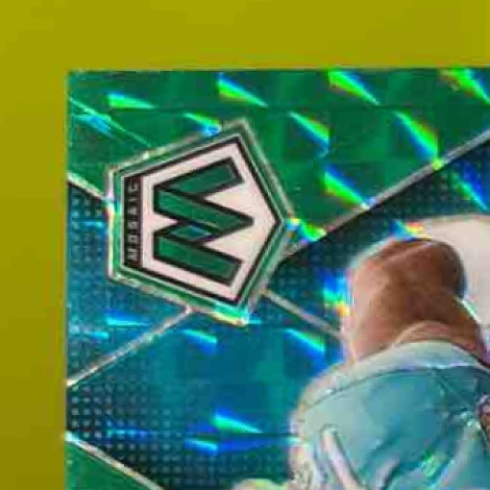 2025 Panini Mosaic Travis Hunter Rookies Green Prizm #301 RC Jaguars - Sports Cards