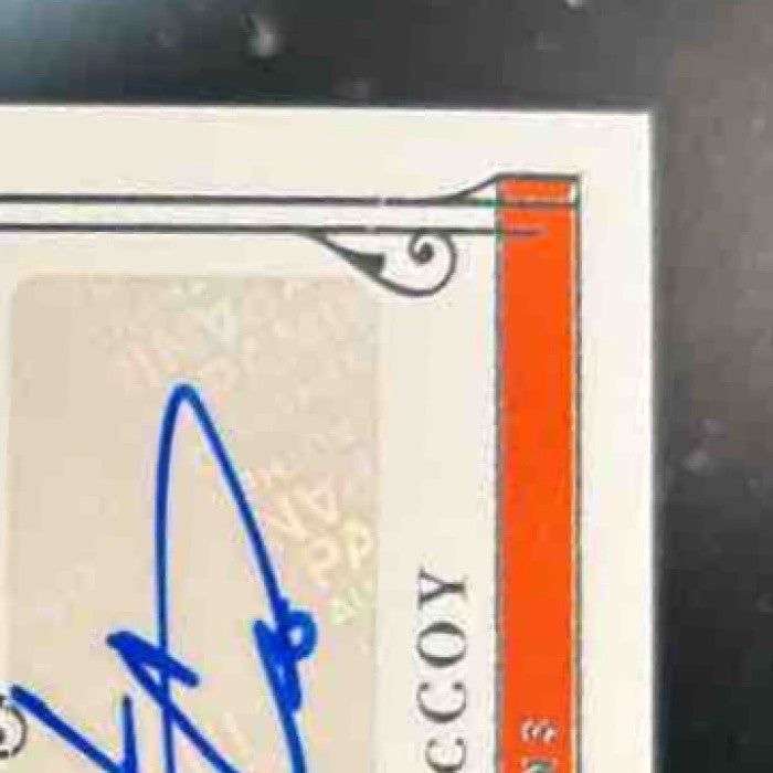 2025 Panini National Treasures Colt McCoy Signatures /99 Auto Cleveland Browns - Sports Cards