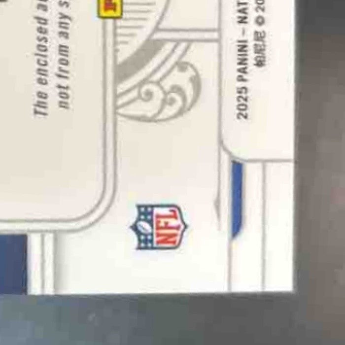 2025 Panini National Treasures Matthew Stafford Sunday /99 MEM Los Angeles Rams - Sports Cards