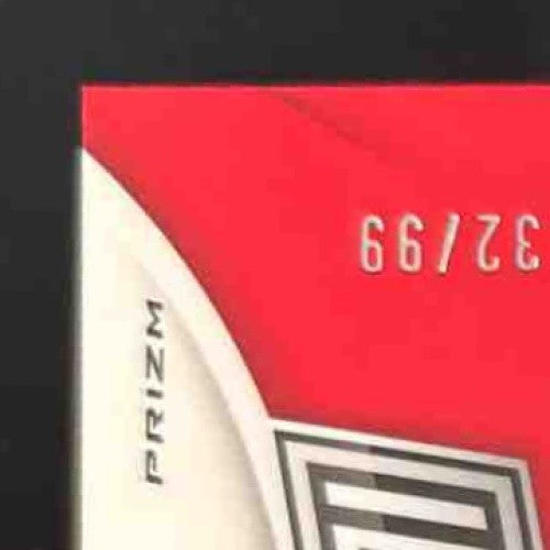 2025 Panini NSCC VIP Gold Packs Joe Montana Red Sparkle 32/99 #28 - Sports Cards