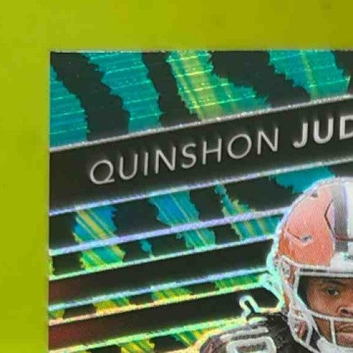 2025 Panini NSCC VIP Gold Packs Quinshon Judkins Tiger Stripes #RC14 Rookie - Sports Cards