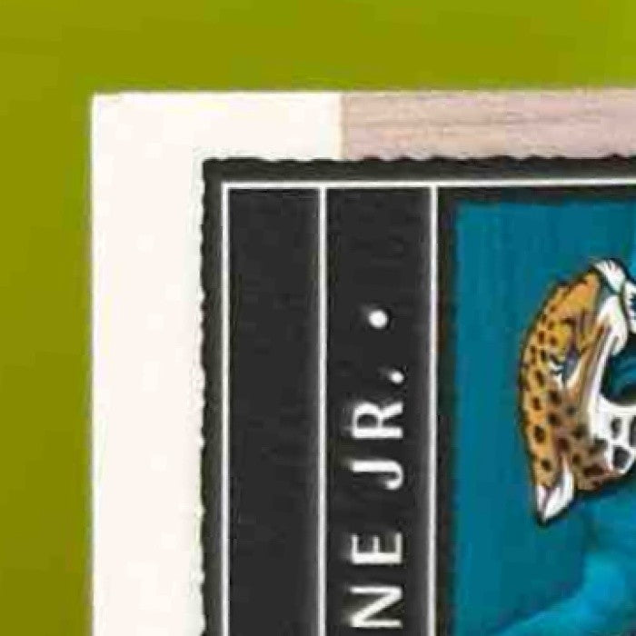 2025 Panini One Travis Etienne Jr. Lone Star Auto NIKE Patch Red /15 Jaguars - Sports Cards