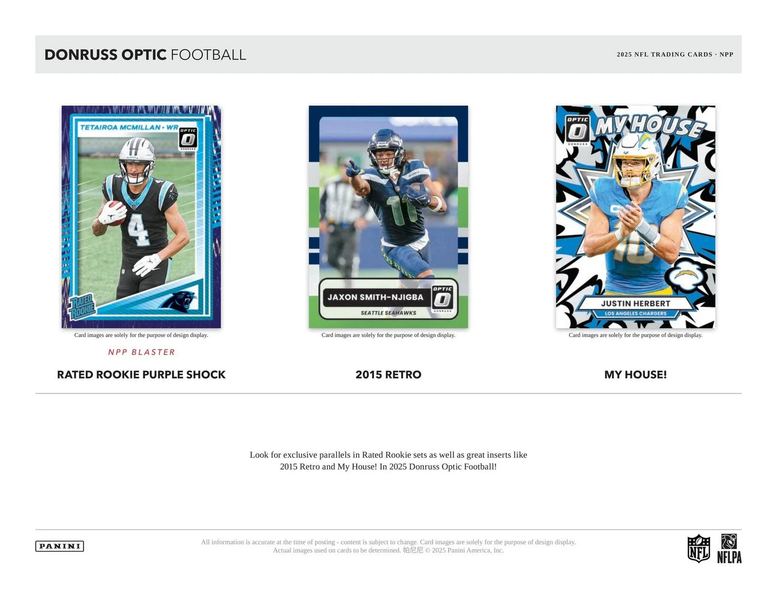 2025 Panini Optic Football Jumbo Value Box (Green Velocity) Fat Pack - NFL Blaster Box