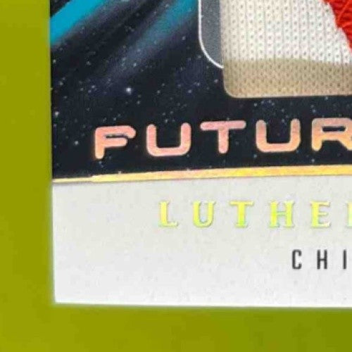 2025 Panini Origins Luther Burden III Future Fabrics Turquoise 79/99 #FF3 Bears - Sports Cards