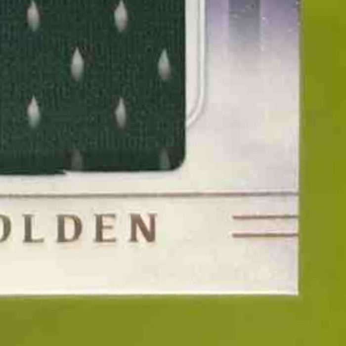 2025 Panini Origins Matthew Golden Rookie Jumbo Jersey Auto RC Green Bay Packers - Sports Cards
