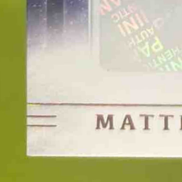 2025 Panini Origins Matthew Golden Rookie Jumbo Jersey Auto RC Green Bay Packers - Sports Cards