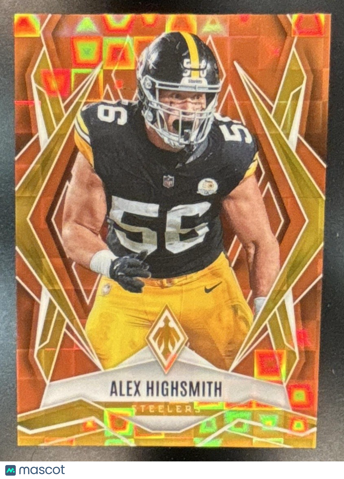 2025 Panini Phoenix Alex Highsmith Orange Pandora Prizm /189 Pittsburgh Steelers - Sports Cards