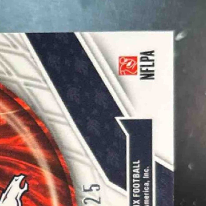 2025 Panini Phoenix Bo Nix Paragon Bronze Pandora Prizm /125 #14 Denver Broncos - Sports Cards