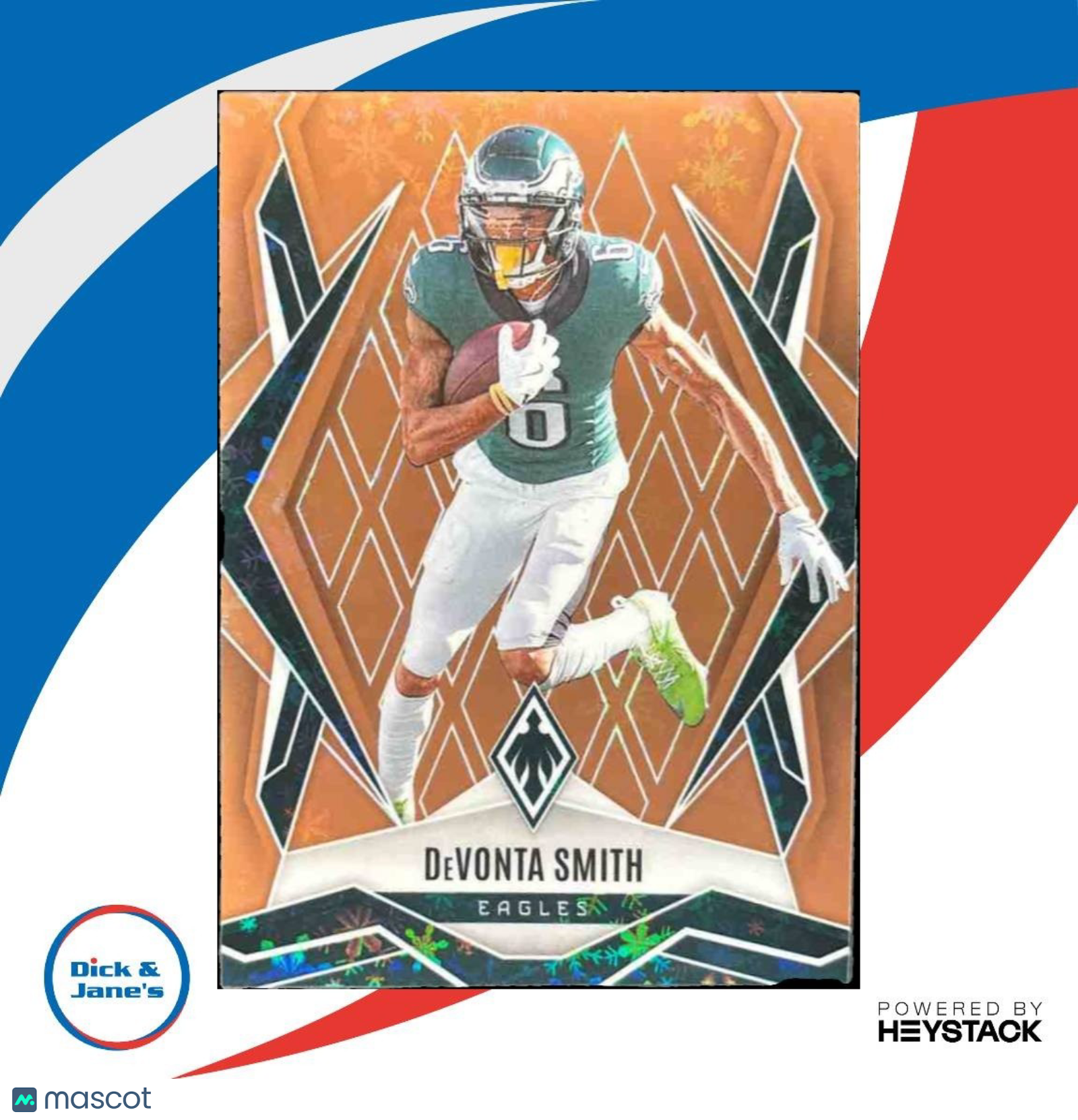 2025 Panini Phoenix DeVonta Smith Bronze Winter /50 #12 Philadelphia Eagles - Sports Cards