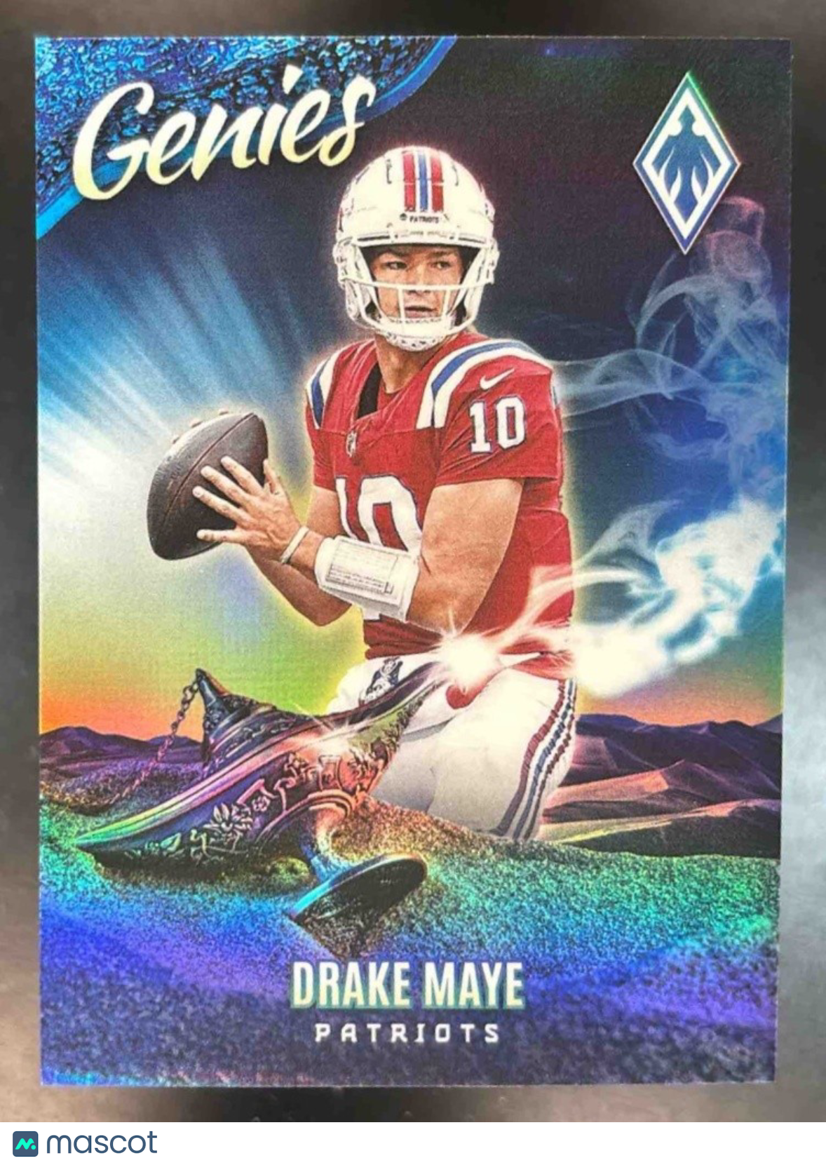 2025 Panini Phoenix Drake Maye Genies #2 New England Patriots - Sports Cards