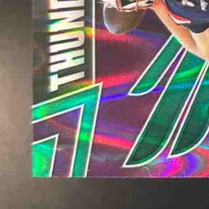 2025 Panini Phoenix Drake Maye Thunderbirds Green Seismic /25 #35 Patriots - Sports Cards