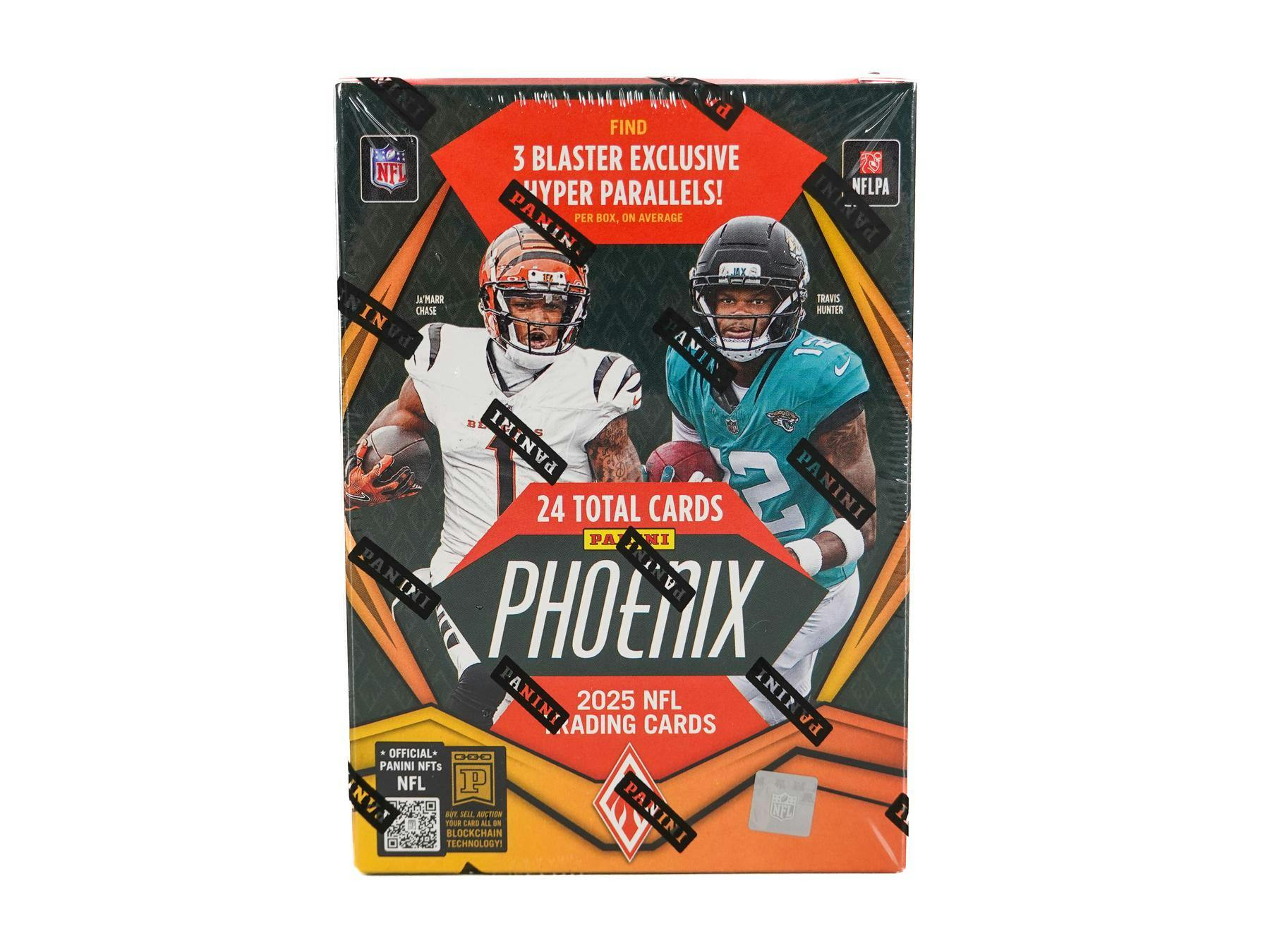 2025 Panini Phoenix Football 6-Pack Blaster Box (Hyper Parallels) - NFL Blaster
