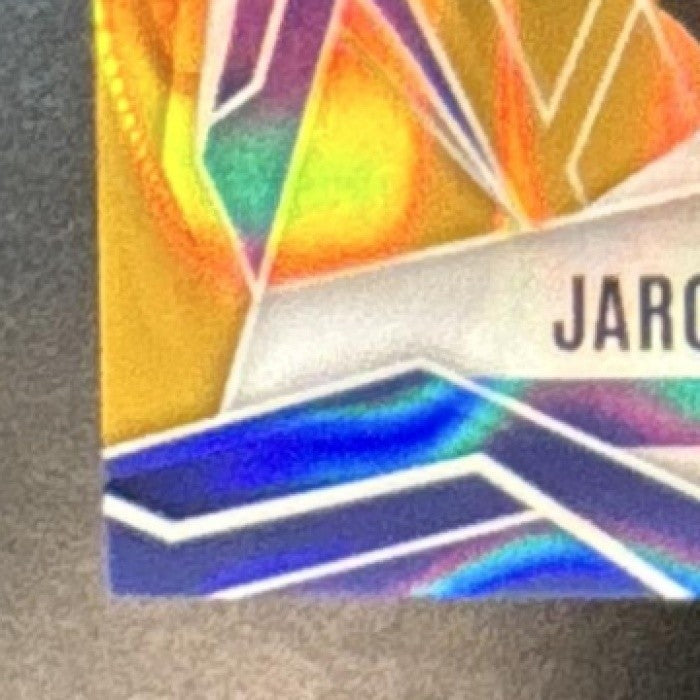 2025 Panini Phoenix Jarquez Hunter Gold Seismic /10 #232 RC Los Angeles Rams - Sports Cards