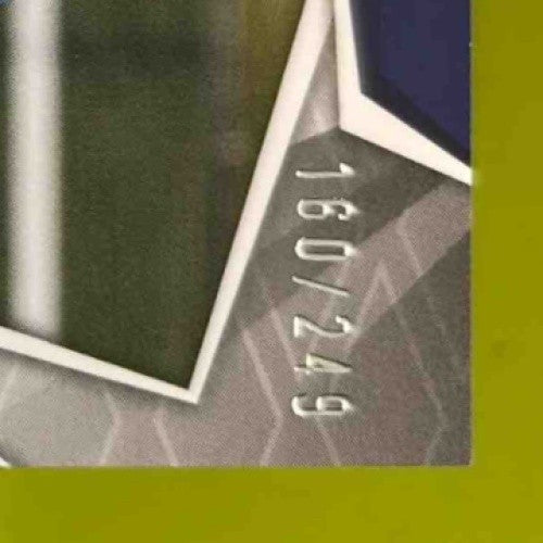 2025 Panini Phoenix Jaxson Dart Red PATCH BIGGG /249 #16 MEM RC New York Giants - Sports Cards