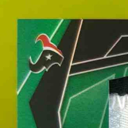 2025 Panini Phoenix Jayden Higgins Rookie Phenoms Jersey Auto Green /25 Texans - Sports Cards