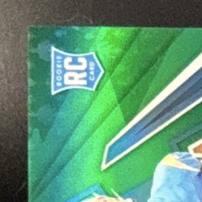 2025 Panini Phoenix Ladd McConkey Green Prizm /25 #66 Los Angeles Chargers - Sports Cards
