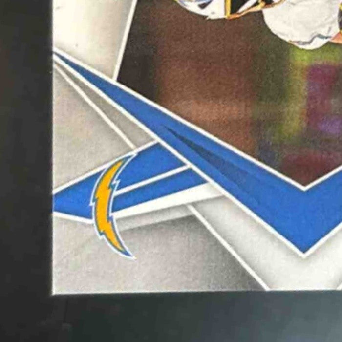 2025 Panini Phoenix Ladd McConkey Teal Lava /175 #66 Los Angeles Chargers - Sports Cards