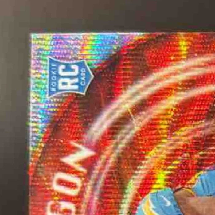 2025 Panini Phoenix Omarion Hampton Paragon Wave Prizm 200/299 #9 RC Chargers - Sports Cards