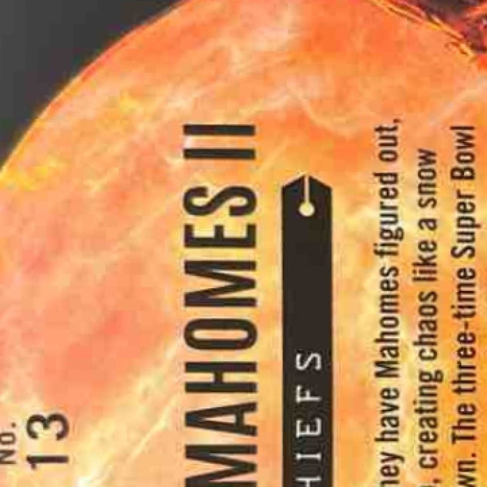 2025 Panini Phoenix Patrick Mahomes II Resurgent Snow Globe Kansas City Chiefs - Sports Cards