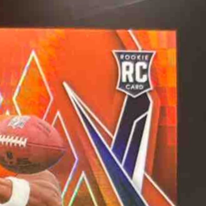 2025 Panini Phoenix RJ Harvey Red Seismic /99 #176 RC Denver Broncos - Sports Cards