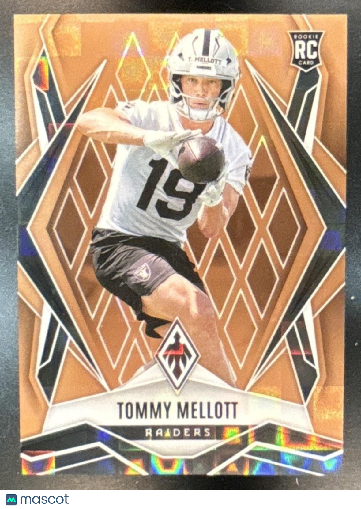 2025 Panini Phoenix Tommy Mellott Bronze /125 #227 RC Las Vegas Raiders - Sports Cards