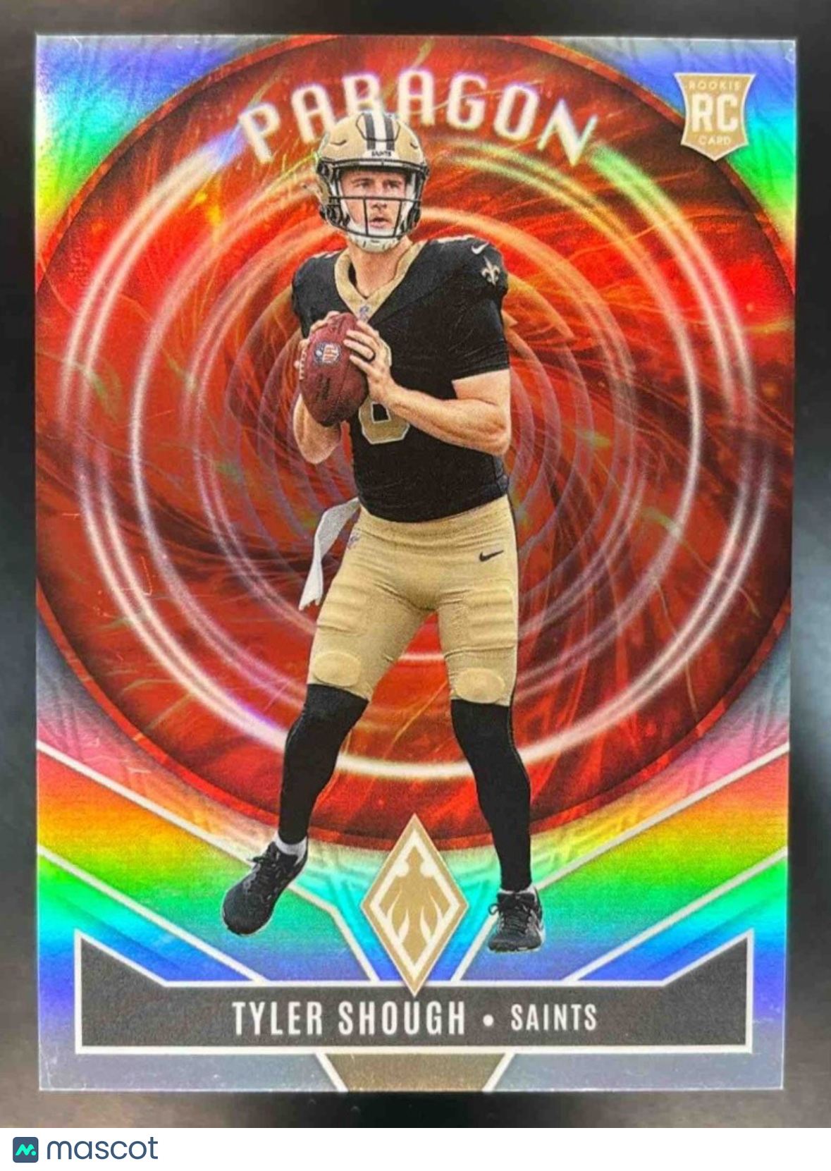 2025 Panini Phoenix Tyler Shough Paragon Silver #6 RC New Orleans Saints - Sports Cards