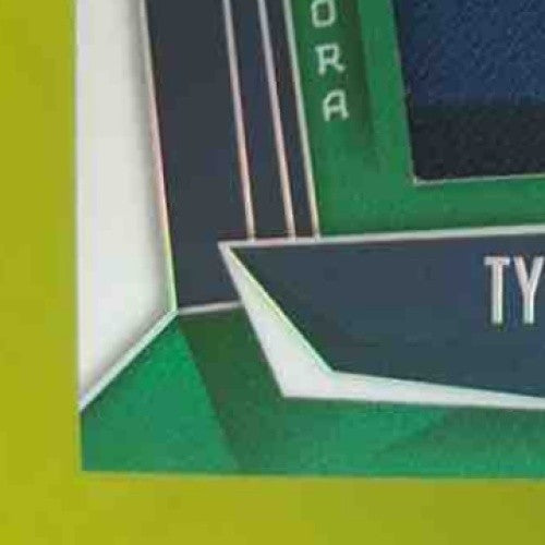 2025 Panini Phoenix Tyler Warren Rookie Jersey Green /99 #23 MEM RC Colts - Sports Cards