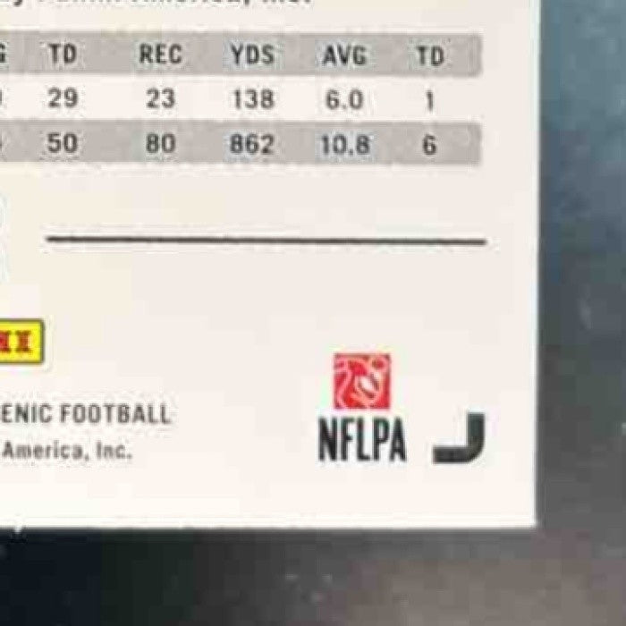 2025 Panini PhotoGenic Ashton Jeanty Rookie Auto Blue /49 RC Las Vegas Raiders - Sports Cards