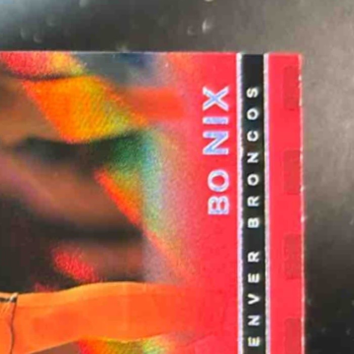 2025 Panini PhotoGenic Bo Nix Red /125 #29 Denver Broncos - Sports Cards