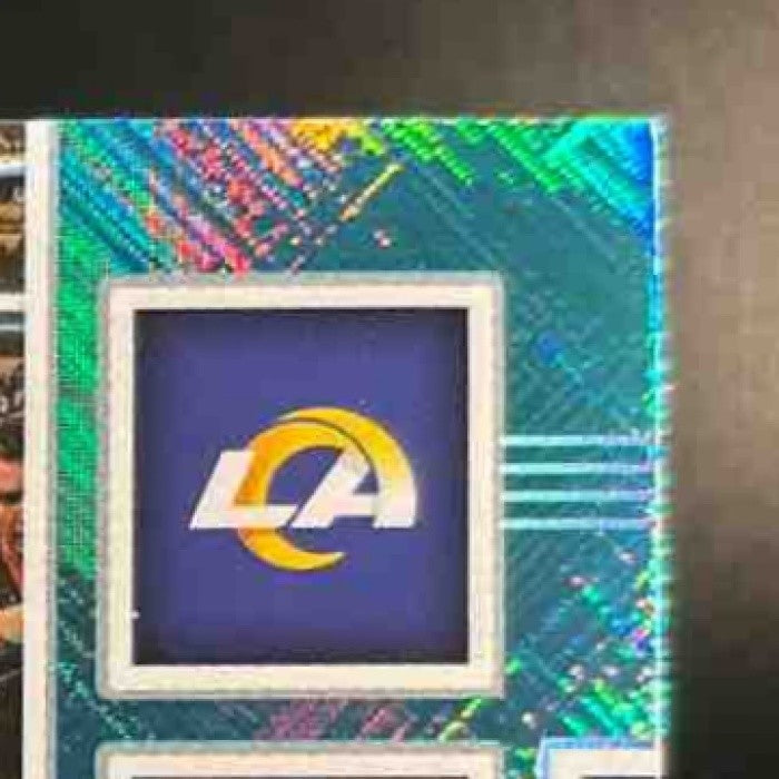 2025 Panini PhotoGenic Matthew Stafford Scrapbook Teal /35 #14 Los Angeles Rams - Sports Cards